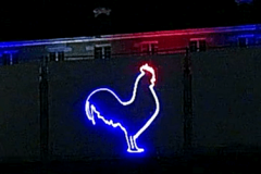 14 juillet 2021 - Montmorillon - Illumination de la façade de la Maison Dieu et Laser Show