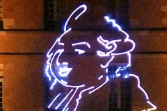 13 juillet 2021 - Montmorillon - Illumination de la façade de la Maison Dieu et Laser Show