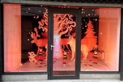 Ville de Châtellerault - Noël 2020 - Vitrine - 3 rue Colbert.