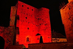 Donjon de la Chapelle Saint-Laurent - Maison Dieu - Montmorillon - Fest'Hiver 2020 - Polisto