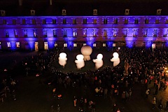 Compagnie Les Quidams à la Maison Dieu - Montmorillon - Fest'hiver 2020 - Polisto