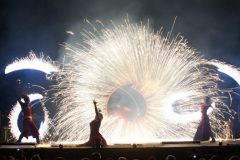 Compagnie Mandalights à la Maison Dieu - Montmorillon - Fest'hiver 2020 - Polisto