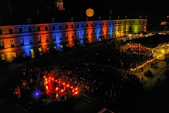 Maison Dieu - Montmorillon - Vue aerienne - Compagnie Soukha - Fest'hiver 2020 - Polisto