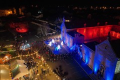 Fest'Hiver 2023 - Montmorillon (86) - Vue aérienne.