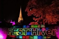 Fest'Hiver 2025 - Mise en lumière du site - Montmorillon (86)