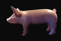 Rosalie - Sculpture de cochon - Polisto 2019.