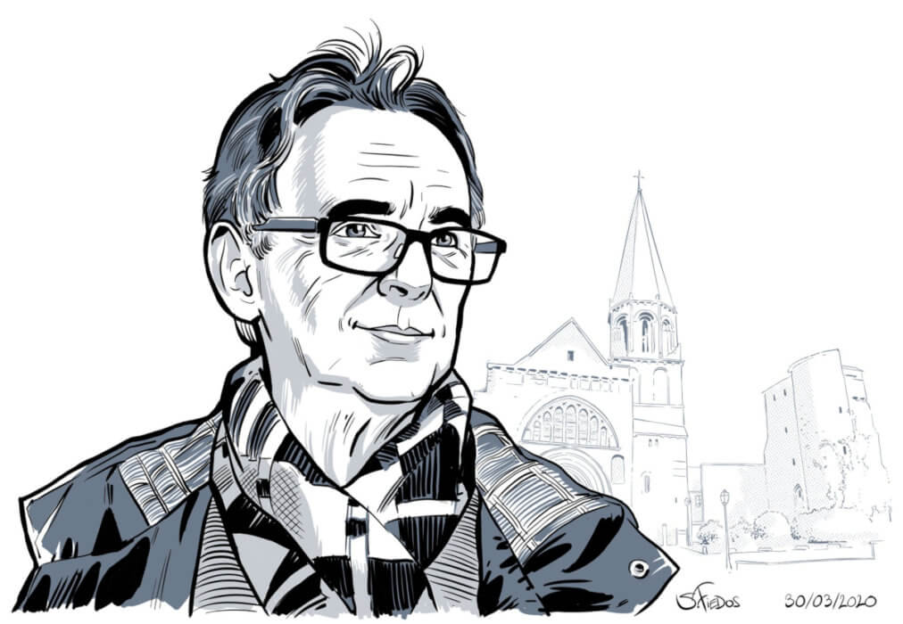 Fest'hiver 2020 - Illustration de Serge Fiedos - Portrait de Guy Gévadan