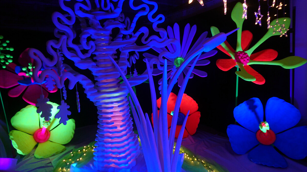Vitrine de Noël 2021 - Le chêne et le roseau - Châtellerault (86) - Polisto Vitrine de Noël 2021 - Le chêne et le roseau - Châtellerault (86) - Polisto