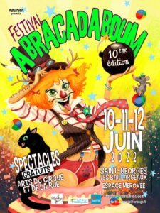 Affiche du festival Abracadaboum 2022