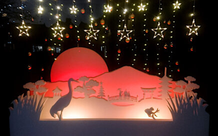 Vitrine de Noël 2023 - Monoprix - Châtellerault (86)
