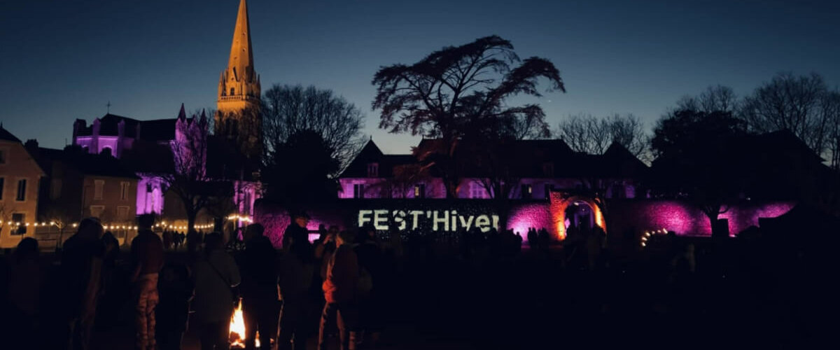 Fest'Hiver 2025 - Mise en lumière du site - Montmorillon (86)