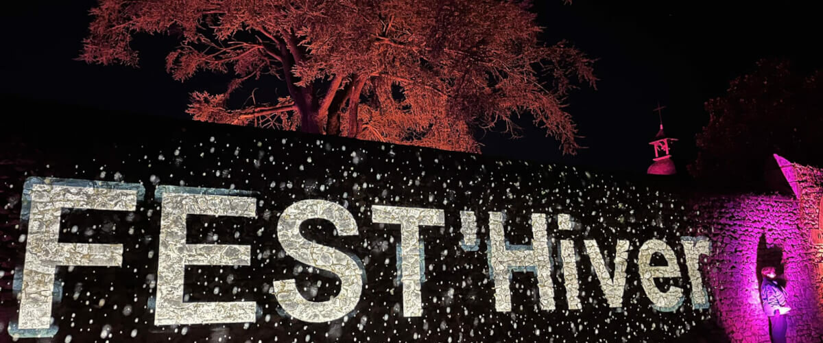 Fest'Hiver 2025 - Mise en lumière du site - Montmorillon (86)